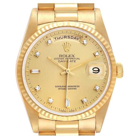 rolex midsize yellow gold president|Rolex presidential gold white face.